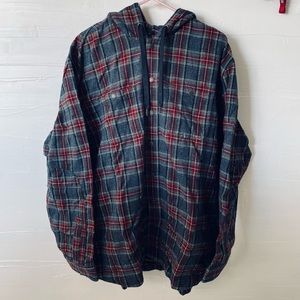 L.L. Bean Mens Hooded Flannel (Brand New)